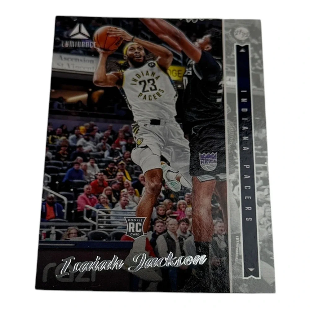 2021-22 Panini Chronicles Luminance Isaiah Jackson Rookie Card RC #254 Pacers